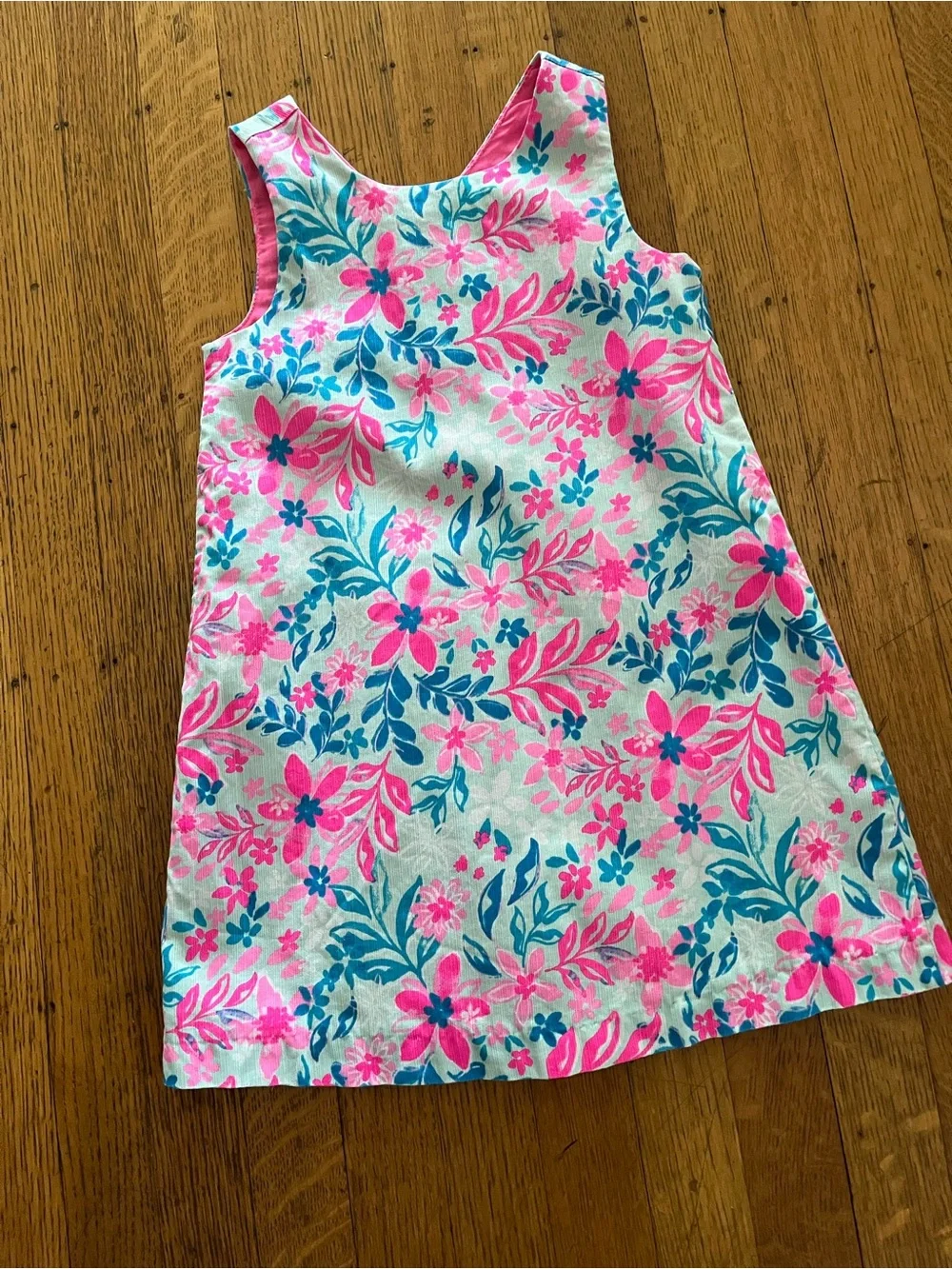 Tommy Bahama Pink & Blue Floral Shift Dress